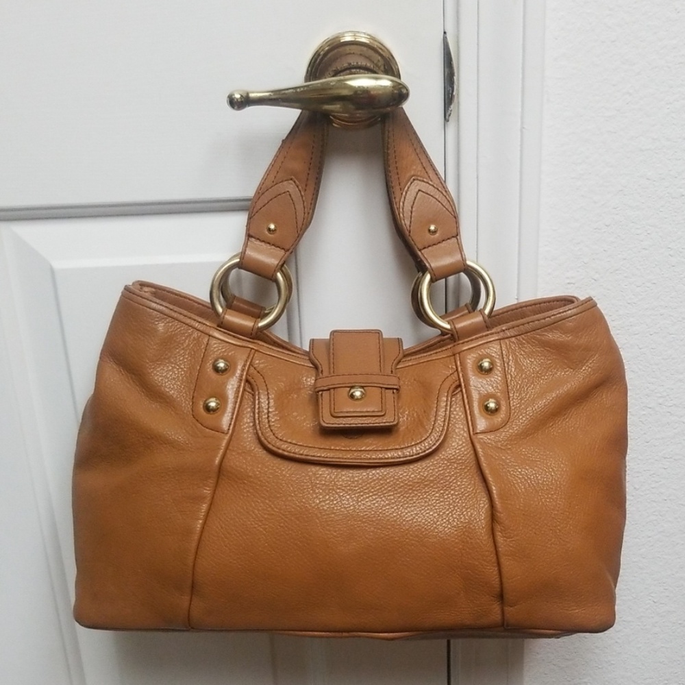 Large/Med KENNETH COLE Leather Satchel Bag